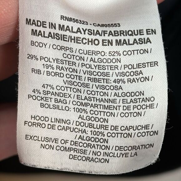 NIKE Women's Black Modern Cape Zip Hoodie Size Small - Picture 5 of 6